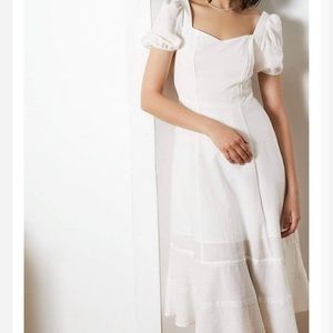 Country vintage midi dress// size xs
